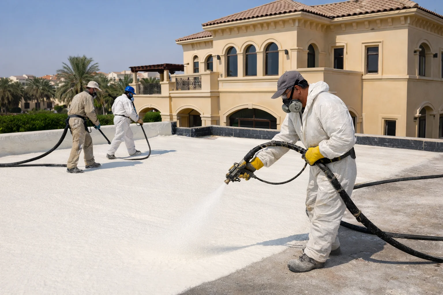 عزل فوم للأسطح