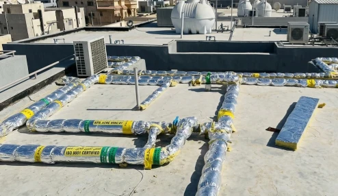 عزل الصوف الصخري للمواسير - الدمام